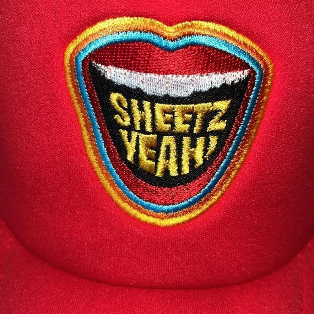 Sheetz Yeah Mens Mesh Mouth Trucker Hat Snapback Gas Convenience Store Ball Cap